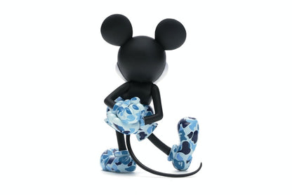 BAPE x Mickey Mouse 90th Anniversary Figure Blue Camo