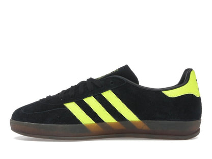 adidas Gazelle Indoor Core Black Solar Yellow Cloud White