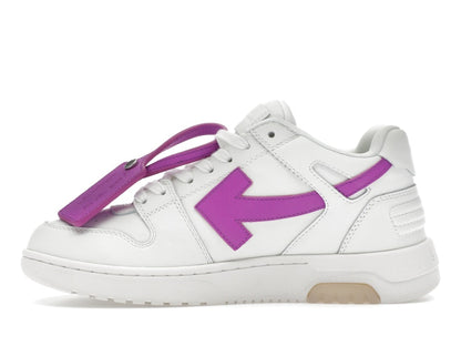 OFF-WHITE Out Of Office OOO Low Tops White Purple (Women's)