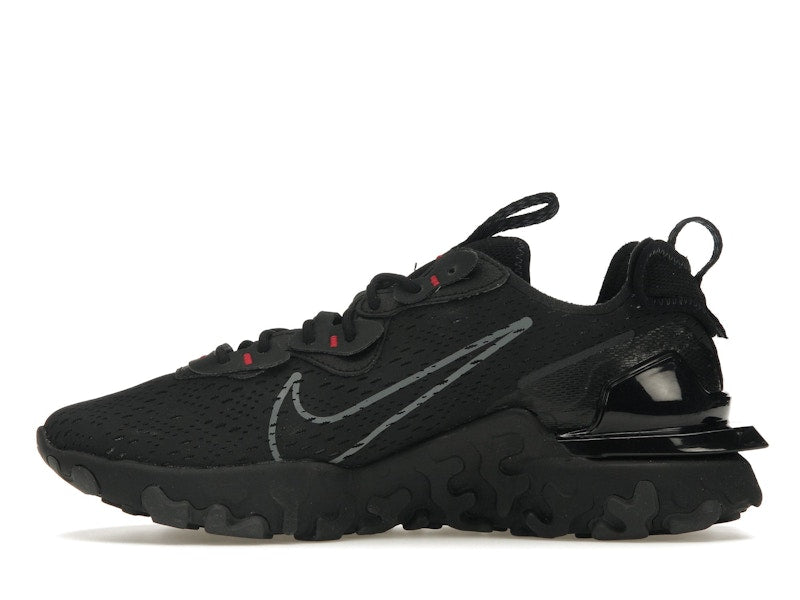 Nike React Vision Black Grey Swoosh