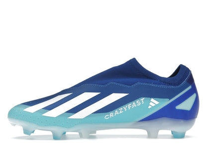 adidas Crazyfast.3 Laceless FG Bright Royal Cloud White Solar Red