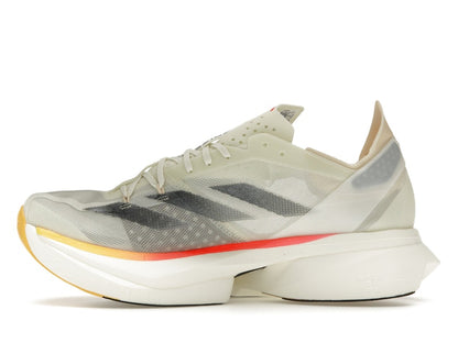 adidas Adizero Adios Pro 3 Ivory Core Black Crystal Sand