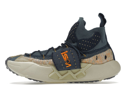 Nike ISPA Sense Flyknit Mineral Slate Magma Orange
