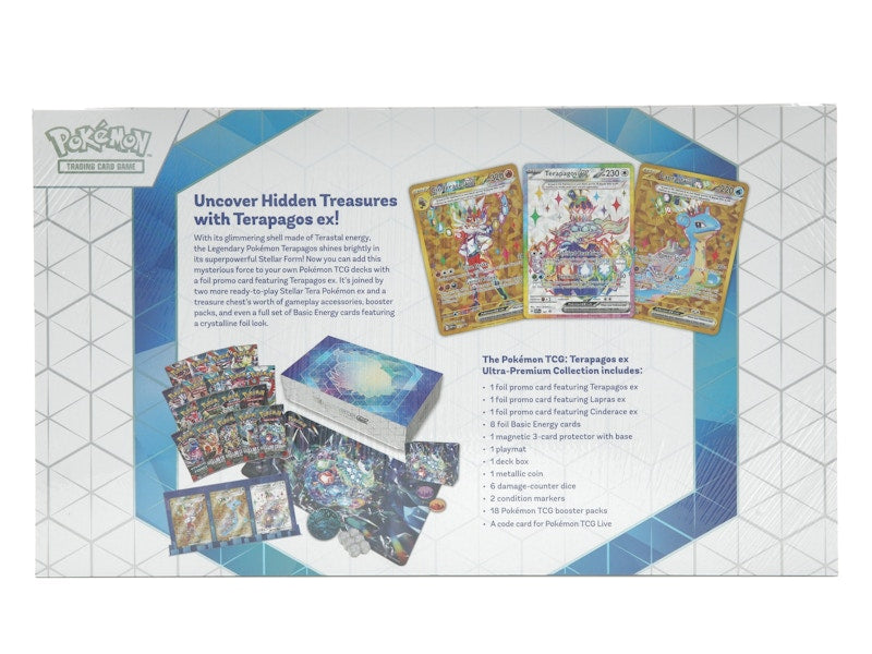 Pokémon TCG Terapagos ex Ultra Premium Collection