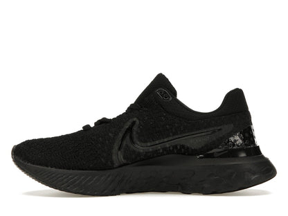 Nike React Infinity Run Flyknit 3 Triple Black (Women's)