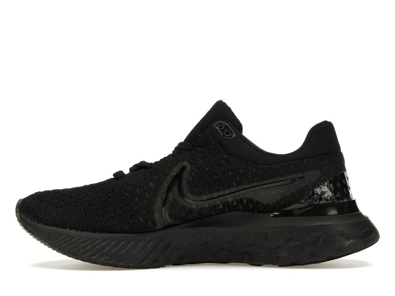 Nike React Infinity Run Flyknit 3 Triple Black (Women's)