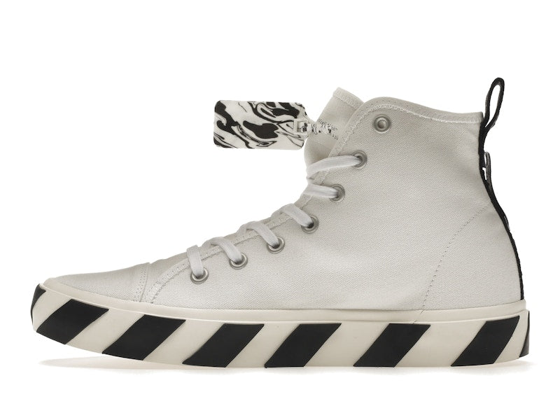 OFF-WHITE Vulcanized Mid Top White Black