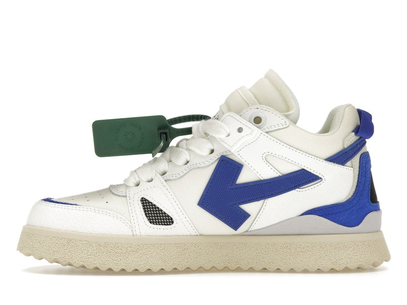 OFF-WHITE Sponge Mid Top White Blue