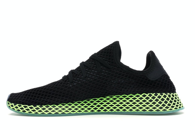 adidas Deerupt Core Black Ash Blue