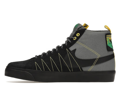 Nike SB Zoom Blazer Mid PRM Acclimate Cool Grey Yellow Strike