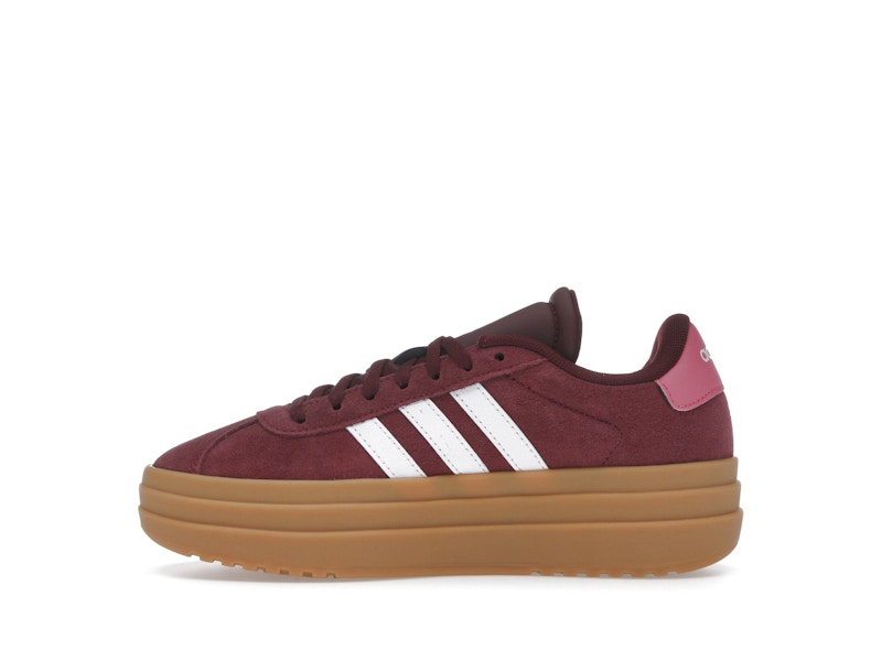 adidas VL Court Bold Shadow Red Cloud White Pink Fusion (GS)