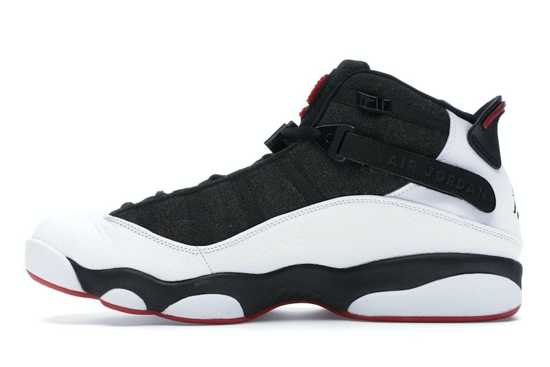 Jordan 6 Rings Black White Gym Red