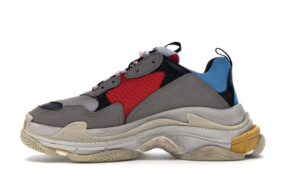 Balenciaga Triple S Grey Red Blue (2018 Reissue)