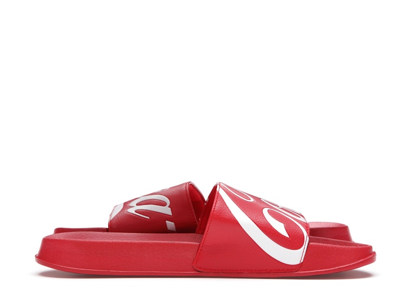 Kith Logo Slides Coca Cola Red