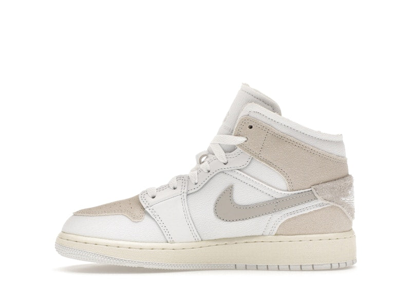 Jordan 1 Mid SE Craft Inside Out Tech Grey (GS)