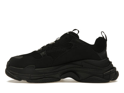 Balenciaga Triple S Black White Laces