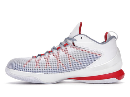 Jordan Cp3.Viii Ae White/Game Royal-Spirit Red-Cool Blue
