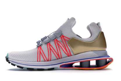 Nike Shox Gravity Vast Grey Metallic Gold