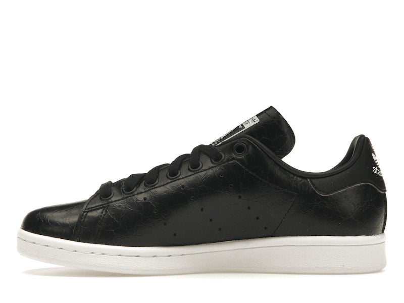 adidas Stan Smith Cracked Leather Black Gold (Women's)
