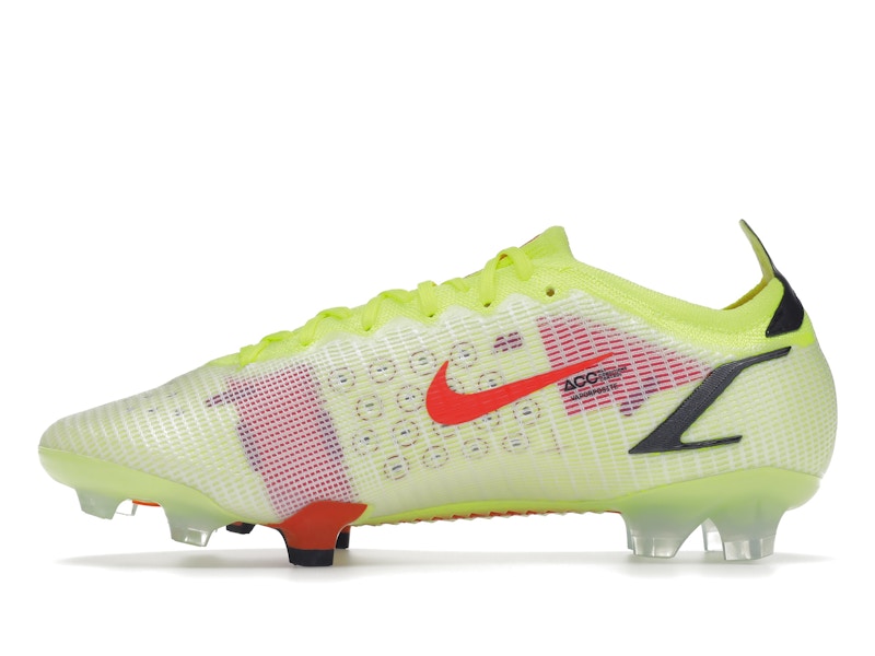 Nike Mercurial Vapor 14 Elite FG Volt Black Bright Crimson