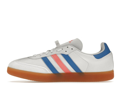 adidas Velosamba Vegan Cloud White Turbo Blue Rush
