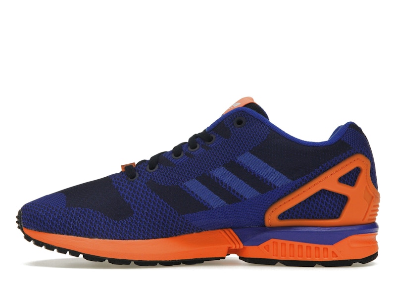 adidas ZX Flux Weave Dark Blue Orange