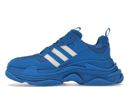Balenciaga x adidas Triple S Blue White