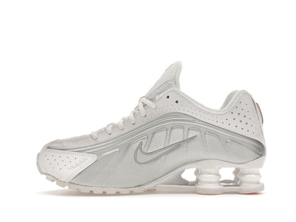Nike Shox R4 White Metallic Silver (Women's)
