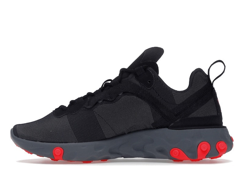 Nike React Element 55 Black Solar Red (Women's)