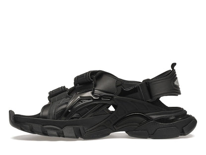 Balenciaga Track Sandal Black