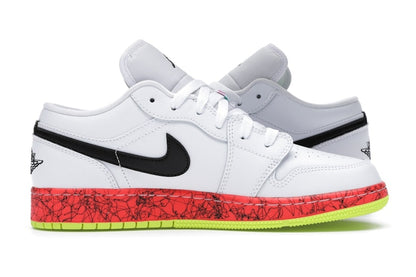 Jordan 1 Low Multi-Color Midsoles White (GS)