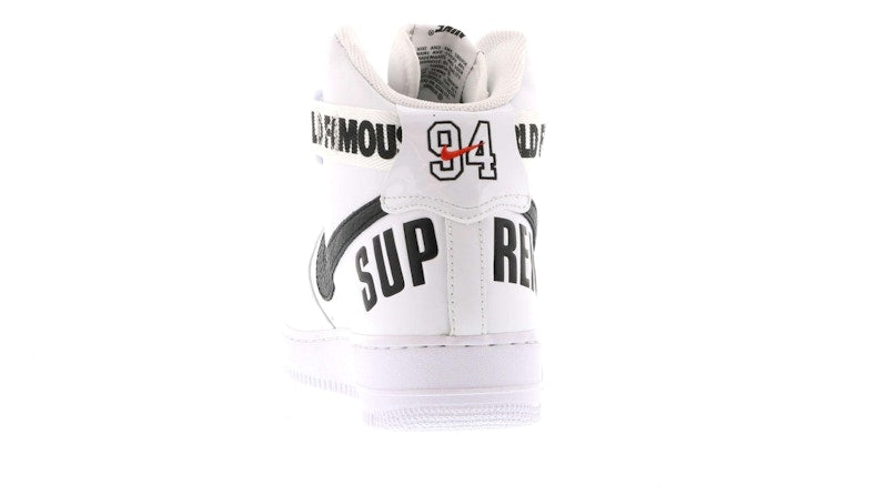 Nike Air Force 1 High Supreme World Famous White