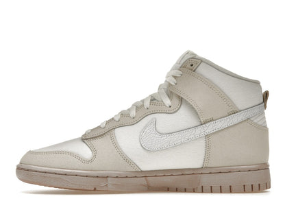 Nike Dunk High Retro PRM Cracked Leather Swoosh
