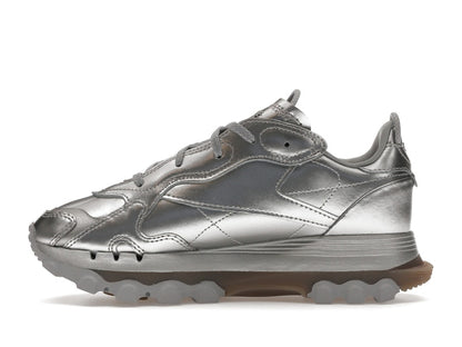 Reebok Classic Leather Cardi B Silver Metallic (Women's)