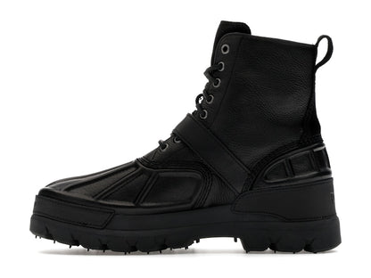 Polo Ralph Lauren Oslo High Oiled Leather Boot Black