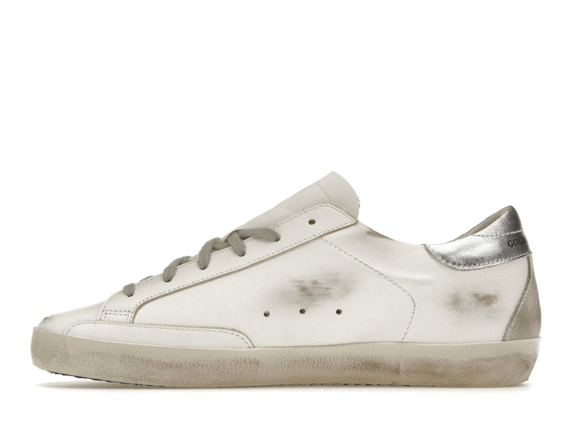 Golden Goose Super-Star White Silver (Women's)