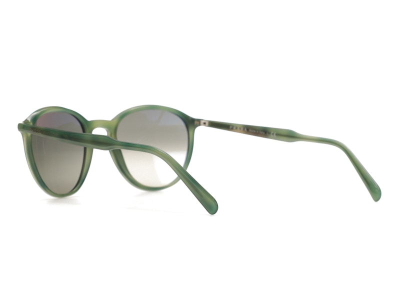 Prada Round Sunglasses Striped Green (0PR 05XS)