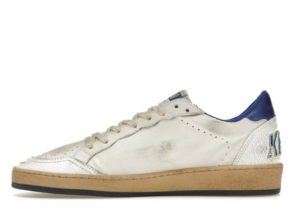 Golden Goose Ball-Star Low White Bluette