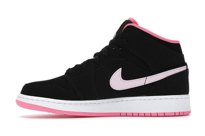 Jordan 1 Mid Black Digital Pink (GS)