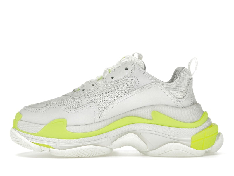 Balenciaga Triple S White Fluo Yellow (Women's)