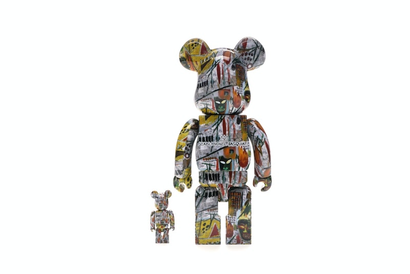 Bearbrick Jean-Michel Basquiat 100% & 400% Set Multi