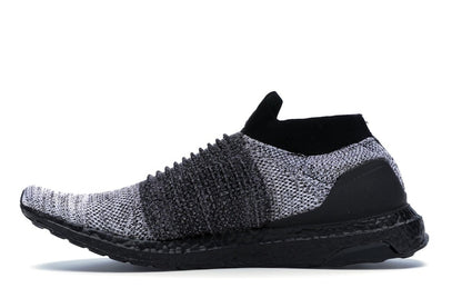 adidas Ultra Boost Laceless Mid Black Oreo