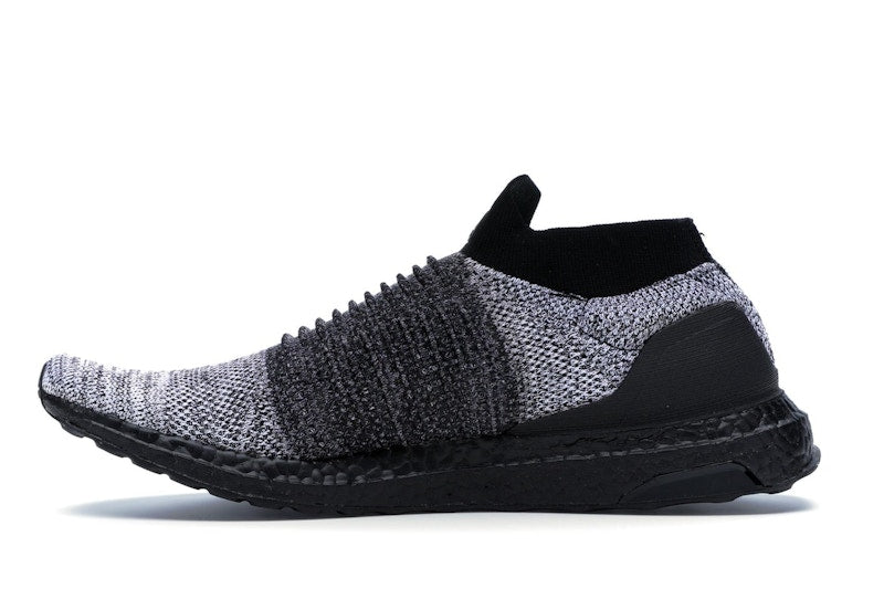 adidas Ultra Boost Laceless Mid Black Oreo