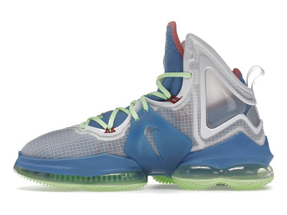 Nike LeBron 19 Dutch Blue Lime Glow