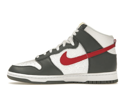 Nike Dunk High Embossed Basketball Grey Red