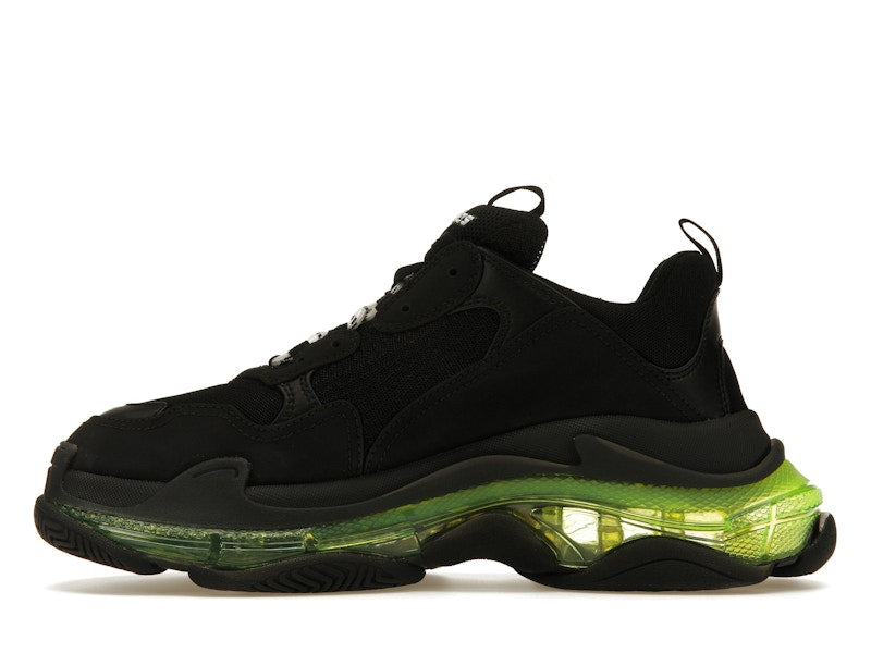 Balenciaga Triple S Black Yellow Fluo