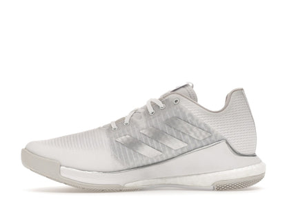 adidas Crazyflight Volleyball Cloud White Silver Metallic Grey One (Women's)