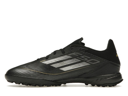 adidas F50 League Turf Core Black Iron Metallic Gold Metallic