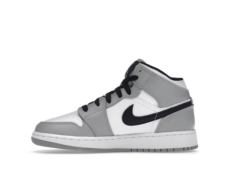 Jordan 1 Mid Light Smoke Grey (GS)