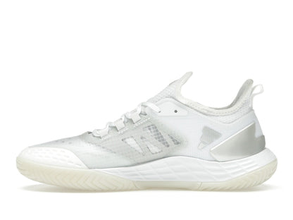 adidas Adizero Ubersonic 4.1 Cloud White Silver Metallic Grey (Women's)